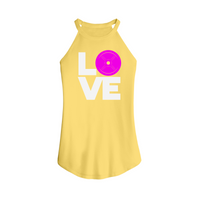 Womens X-Small Yellow Tank Top