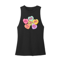 Womens X-Small Black Muscle Tank