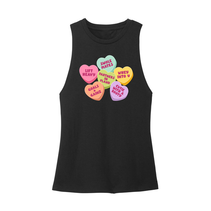 Womens X-Small Black Muscle Tank