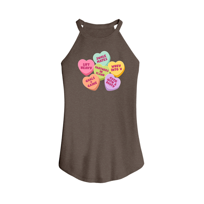 Womens X-Small Brown Tank Top