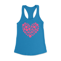 Womens X-Small Turquoise Style_Tank Top