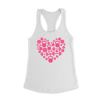 Womens X-Small White Style_Tank Top