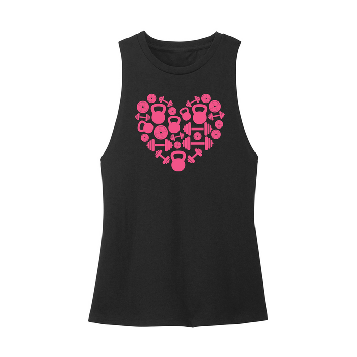 Womens X-Small Black Muscle Tank