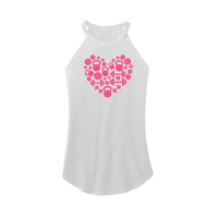Womens X-Small White Tank Top