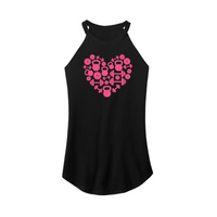 Womens X-Small Black Tank Top