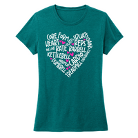 Womens X-Small Teal Style_T-Shirt