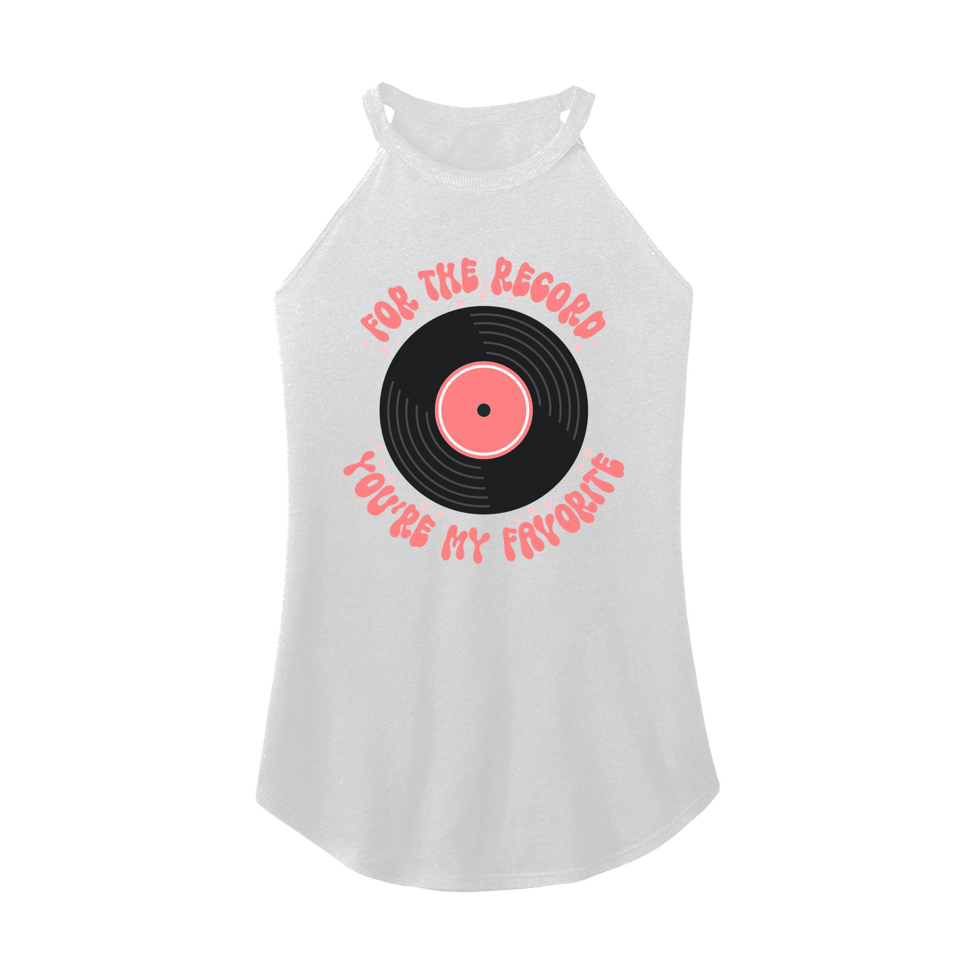 Womens X-Small White Rocker Tank Top