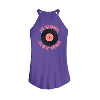 Womens X-Small Purple Tank Top