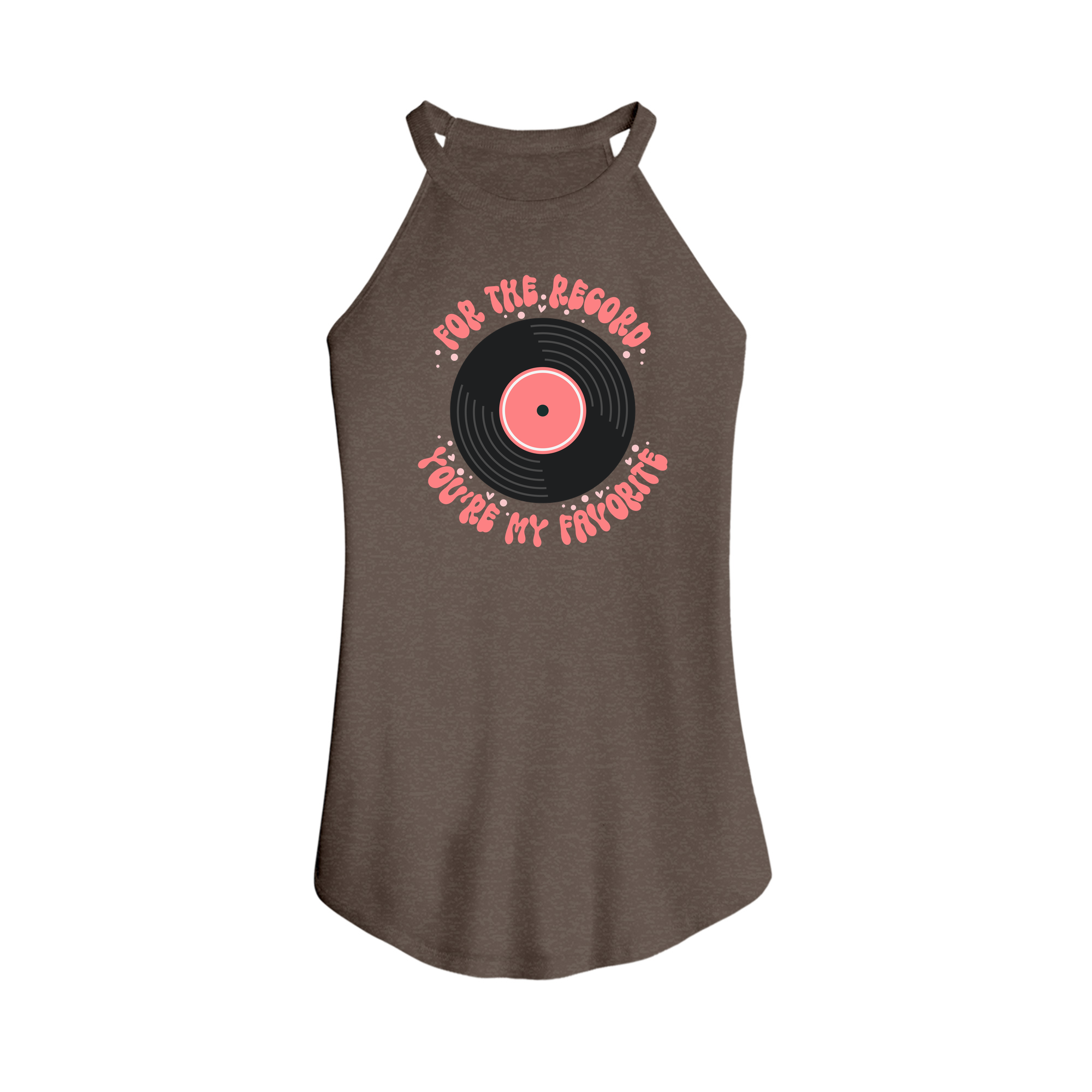 Womens X-Small Brown Tank Top