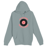 Unisex Small Blue Mist Pullover Hooded Sweatshirt