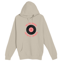 Unisex Small Natural Pullover Hooded Sweatshirt