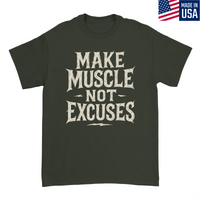 Mens Small Military Green Style_T-Shirt
