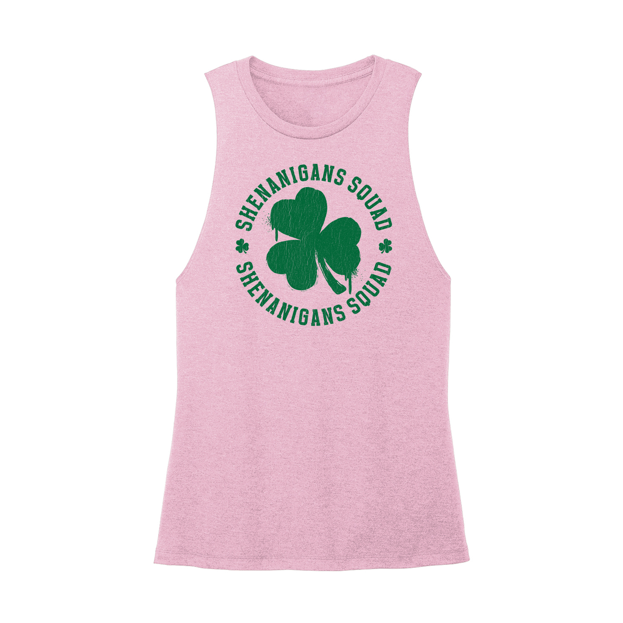 Womens X-Small Light Pink Muscle Tank