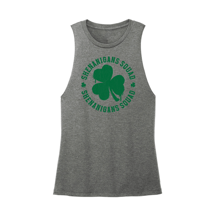 Womens X-Small Dark Gray Muscle Tank