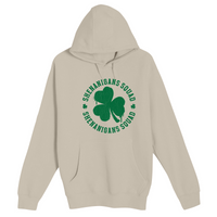 Unisex Small Natural Pullover Hooded Sweatshirt