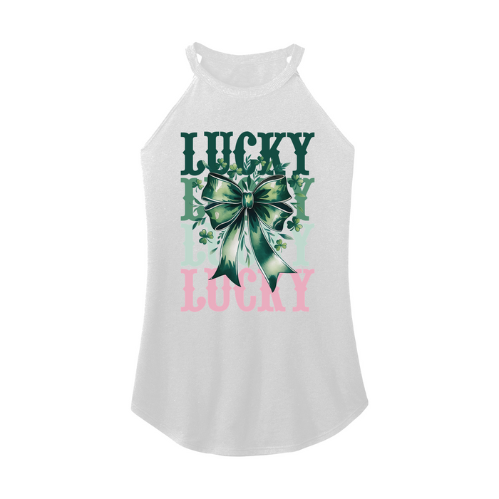 Womens X-Small White Rocker Tank Top