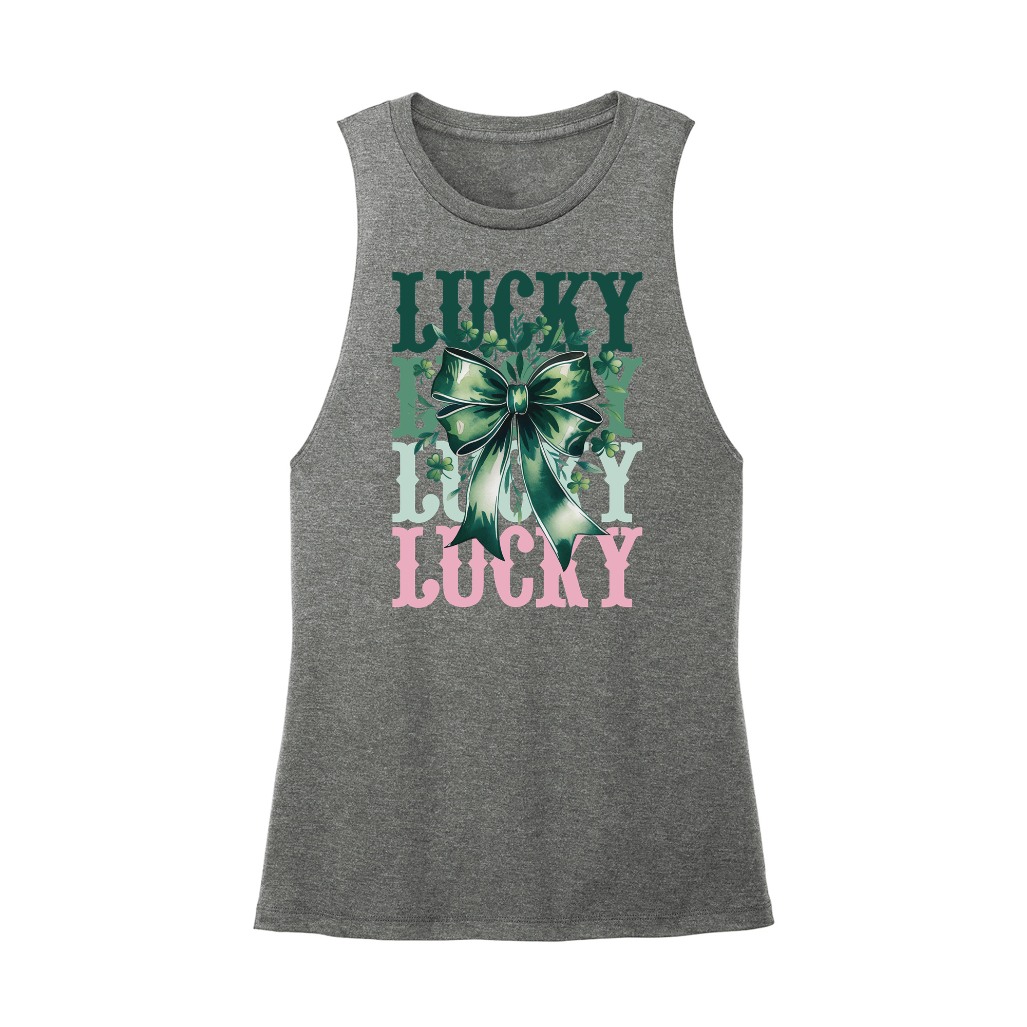 Womens X-Small Dark Gray Muscle Tank