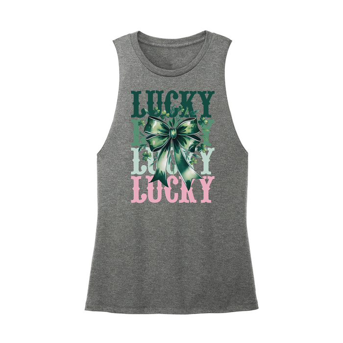 Womens X-Small Dark Gray Muscle Tank