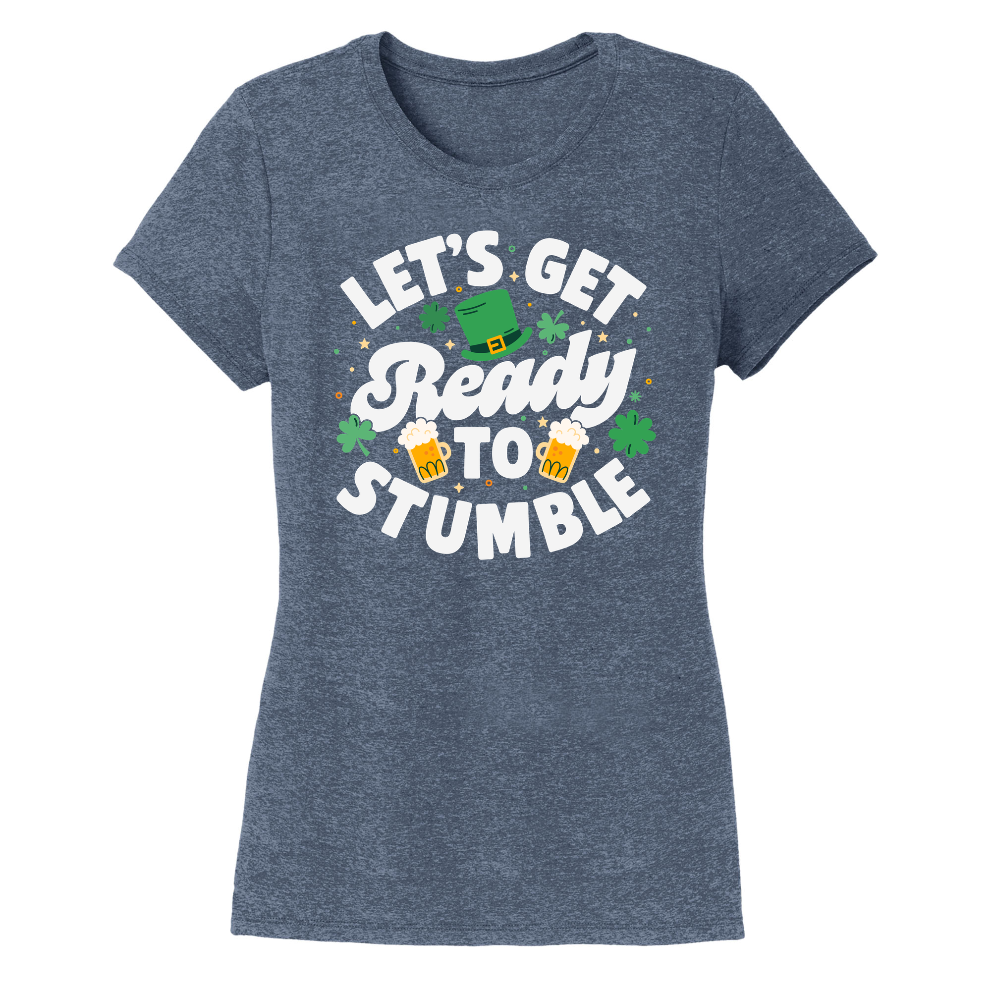 Womens X-Small Navy Heather Style_T-Shirt