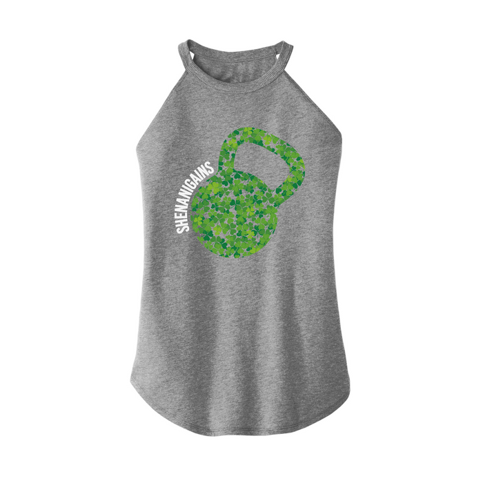 Womens X-Small Grey Rocker Tank Top