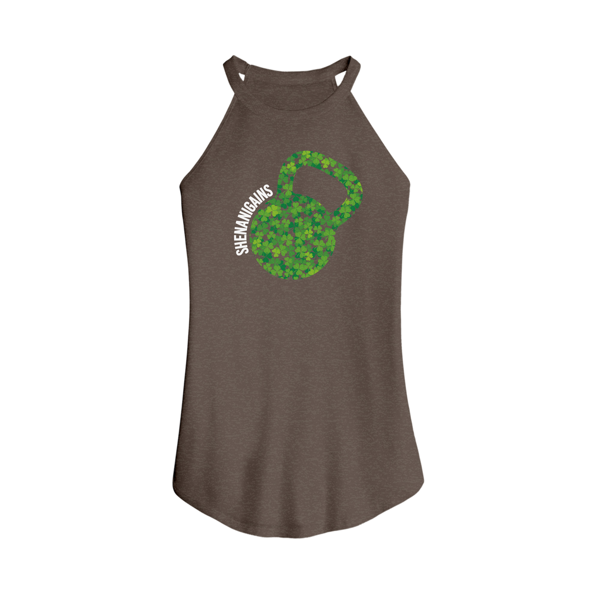 Womens X-Small Brown Tank Top