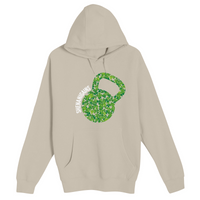 Unisex Small Natural Pullover Hooded Sweatshirt