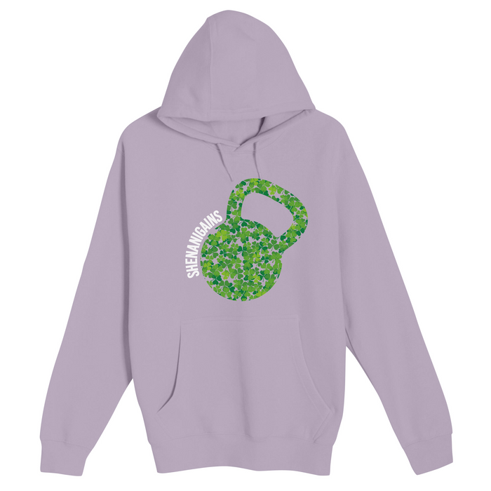 Unisex Small Lilac Pullover Hooded Sweatshirt