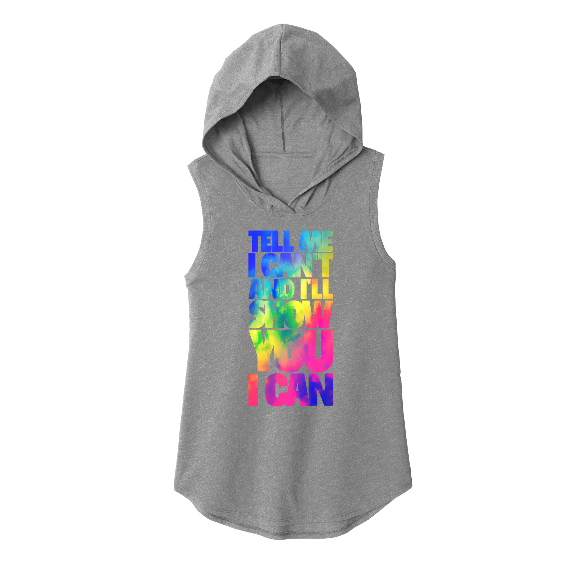 Womens Small Heather Gray Hoodie