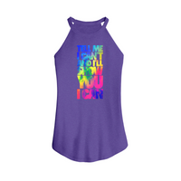 Womens X-Small Purple Tank Top