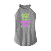 Womens X-Small Grey Rocker Tank Top
