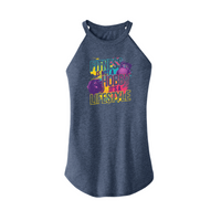 Womens X-Small Navy Heather Tank Top