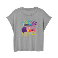 Womens Small Grey Style_T-Shirt