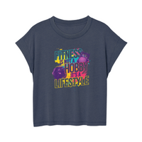 Womens Small Navy Style_T-Shirt