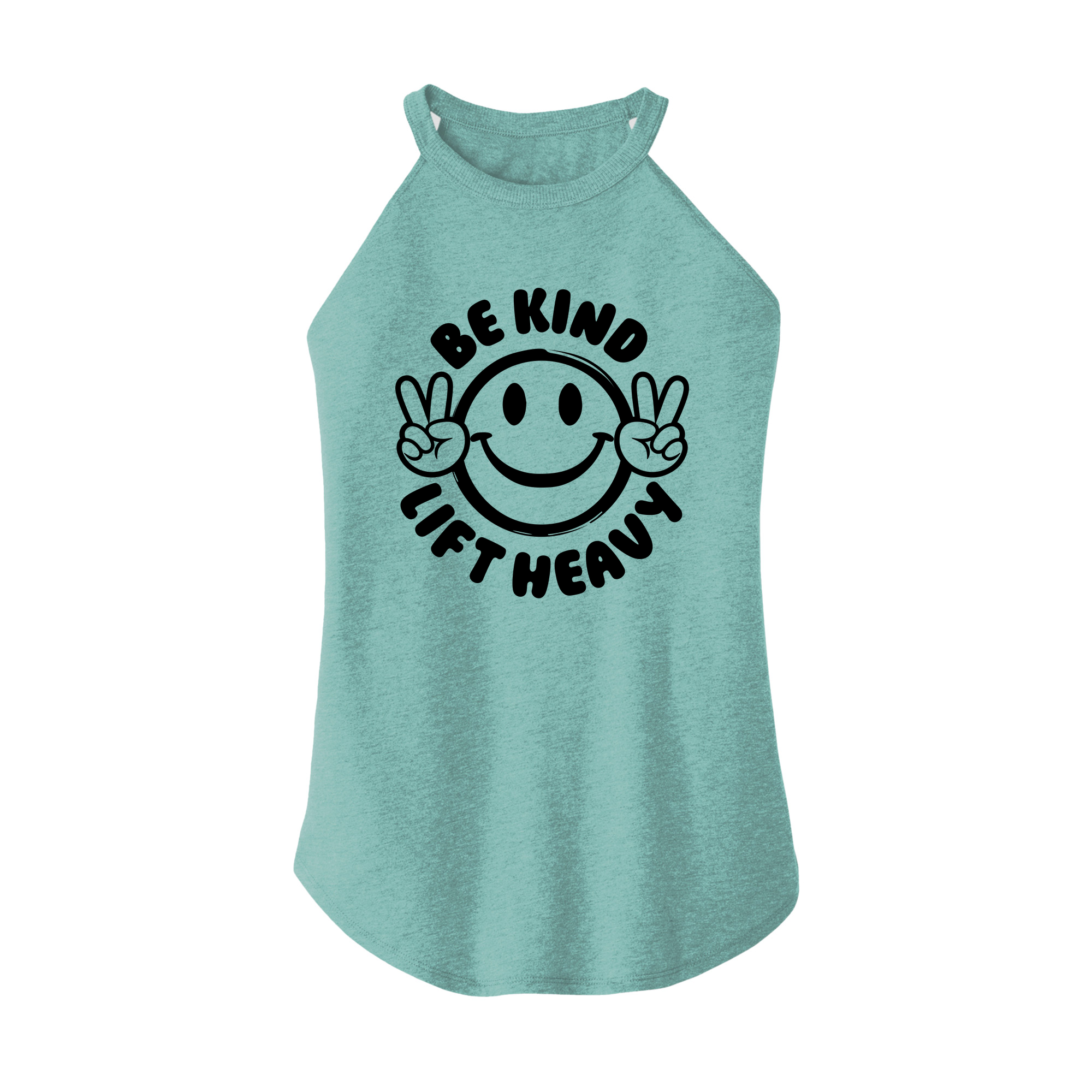 Womens X-Small Teal Rocker Tank Top