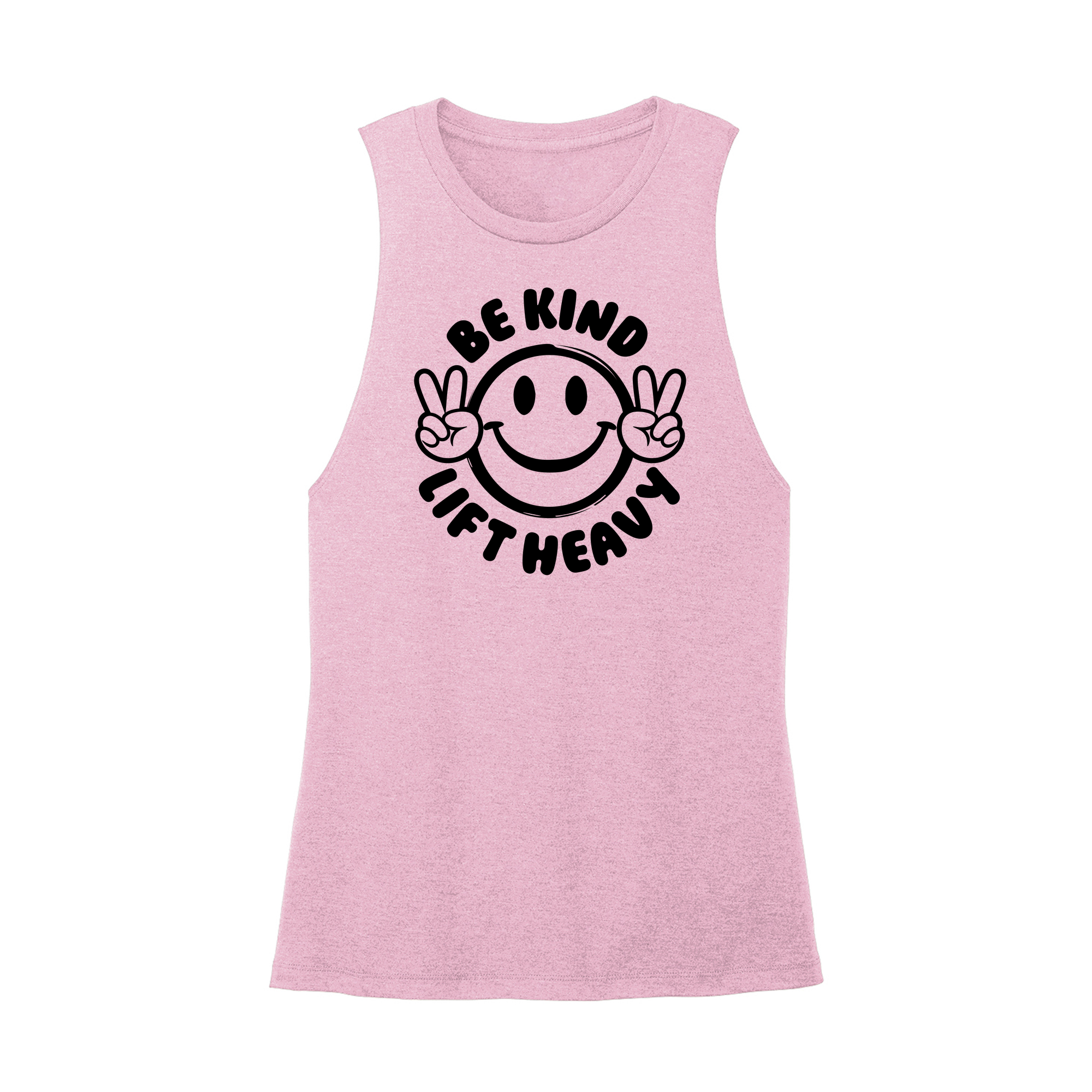 Womens X-Small Light Pink Muscle Tank