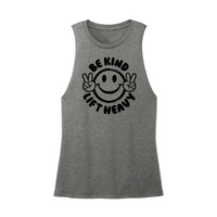 Womens X-Small Dark Gray Muscle Tank