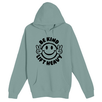 Unisex Small SEA FOAM Pullover Hooded Sweatshirt