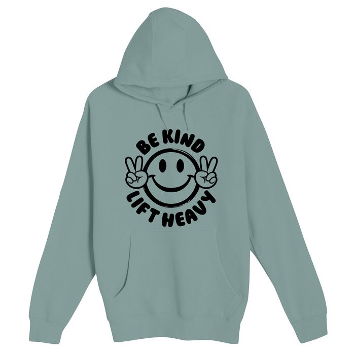 Unisex Small SEA FOAM Pullover Hooded Sweatshirt