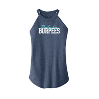 Womens X-Small Navy Heather Tank Top