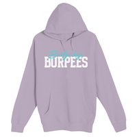 Unisex Small Lilac Pullover Hooded Sweatshirt
