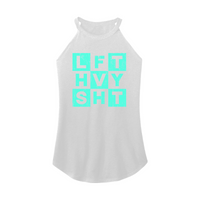 Womens X-Small White Rocker Tank Top