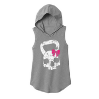 Womens Small Heather Gray Hoodie