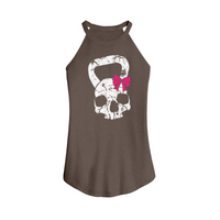 Womens X-Small Brown Tank Top