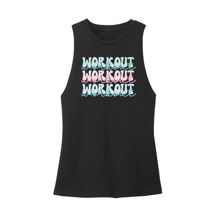 Womens X-Small Black Muscle Tank