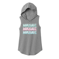 Womens Small Heather Gray Hoodie
