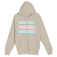Unisex Small Natural Pullover Hooded Sweatshirt