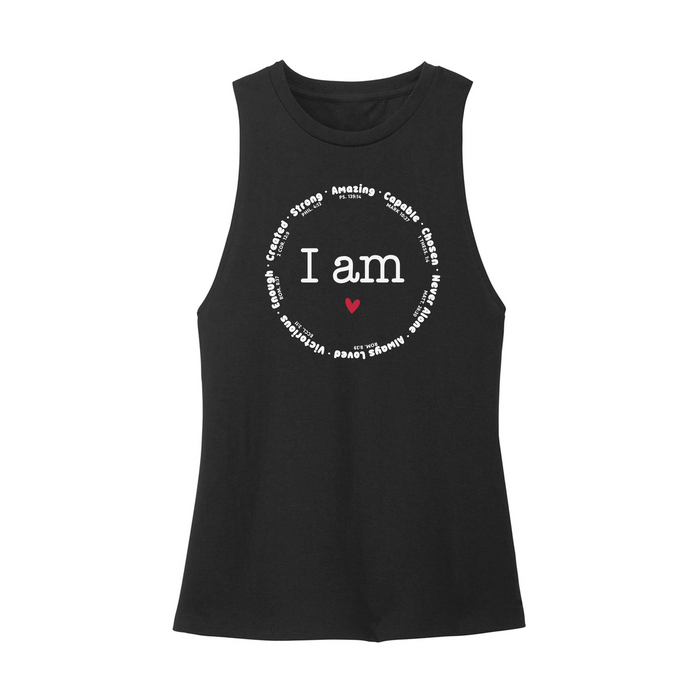 Womens X-Small Black Muscle Tank