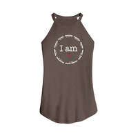 Womens X-Small Brown Tank Top