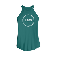 Womens X-Small Teal Tank Top