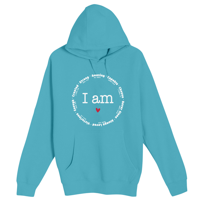 Unisex Small Deep Ocean Pullover Hooded Sweatshirt
